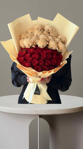 دسته گل ولنتاین
